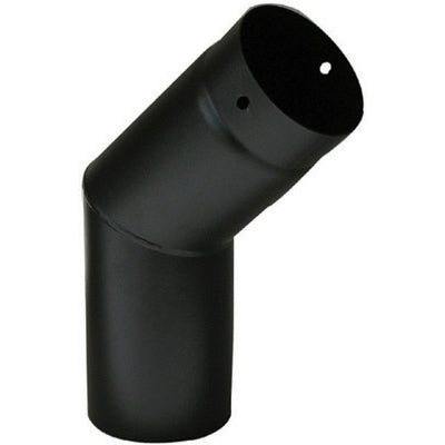 CURVA PORCELLANATA 45  ° STUFA LEGNA- Diam. 120- A.L.A- pezzi 1