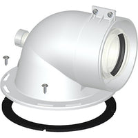 CURVA DI PARTENZA COASSIALE M/F DN 60/100 CP5- Diam. 60/100- STABI- pezzi 1