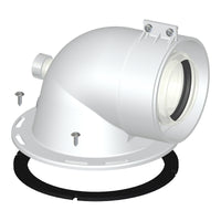 CURVA DI PARTENZA COASSIALE M/F DN 60/100 CP5- Diam. 60/100- STABI- pezzi 1