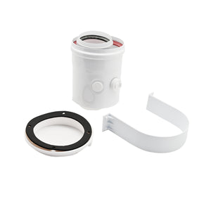 PARTENZA VERTICALE COASSIALE MF 60 100- Diam. 60/100- STABI- pezzi 1