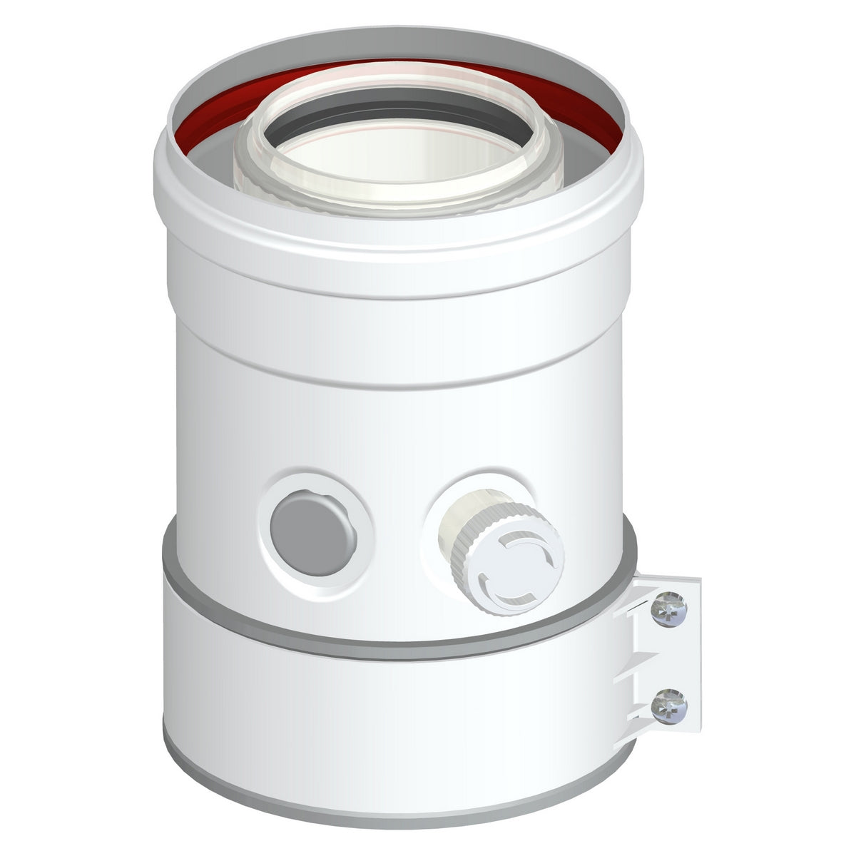 PARTENZA VERTICALE COASSIALE M/F DN 60/100 PV3- Diam. 60/100- STABI- pezzi 1