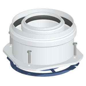 PARTENZA VERTICALE COASSIALE M/F DN 60/100 PV4- Diam. 60/100- STABI- pezzi 1