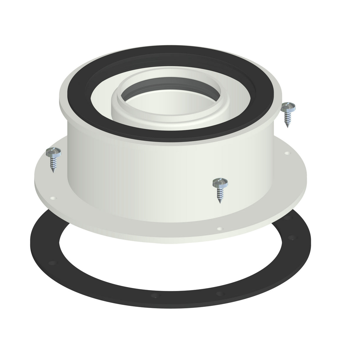 PARTENZA VERTICALE COASSIALE M/F DN 60/100 PV5- Diam. 60/100- STABI- pezzi 1