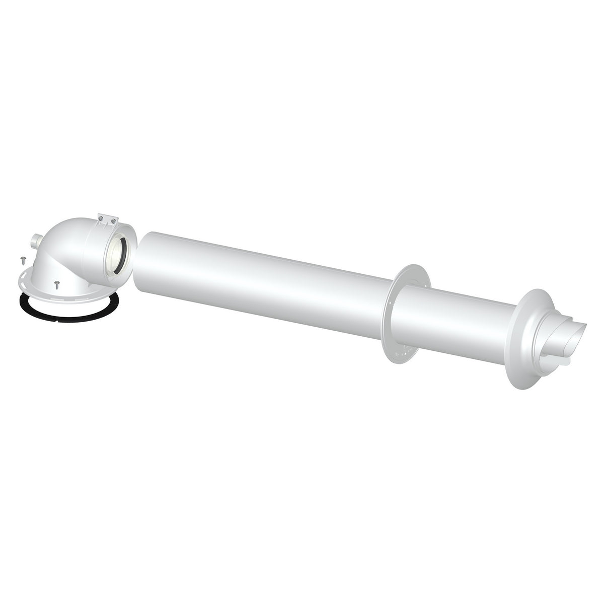 KIT 5 COASSIALE M/F DN 60/100- Diam. 60/100- STABI- pezzi 1