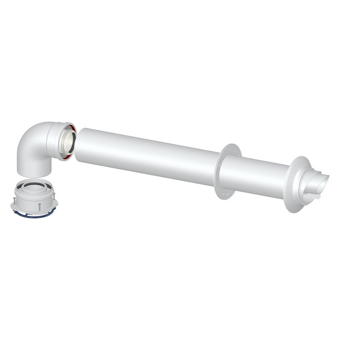 KIT 6 COASSIALE M/F DN 60/100- Diam. 60/100- STABI- pezzi 1