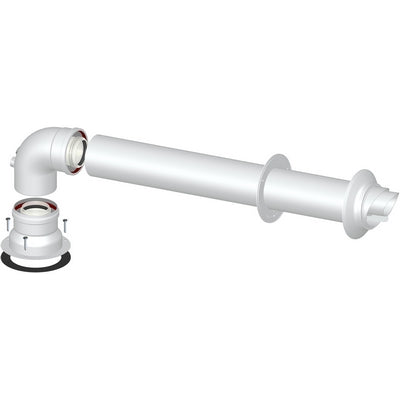 KIT 7 COASSIALE M/F DN 60/100- Diam. 60/100- STABI- pezzi 1