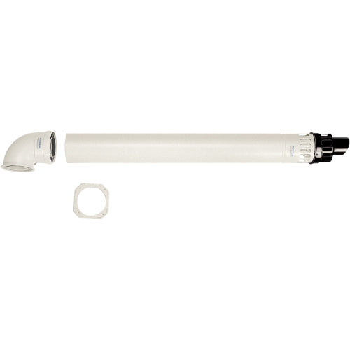 KIT ORIZZONTALE EXCENTRICO SHORT SERIE VERDE PER CALDAIE CONDENSAZIONE- Diam. 60/100- IMMER- pezzi 1