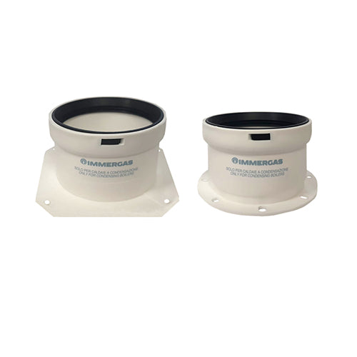 KIT SCARICO FUMI SERIE VERDE- Diam. 80/80- IMMER- pezzi 1