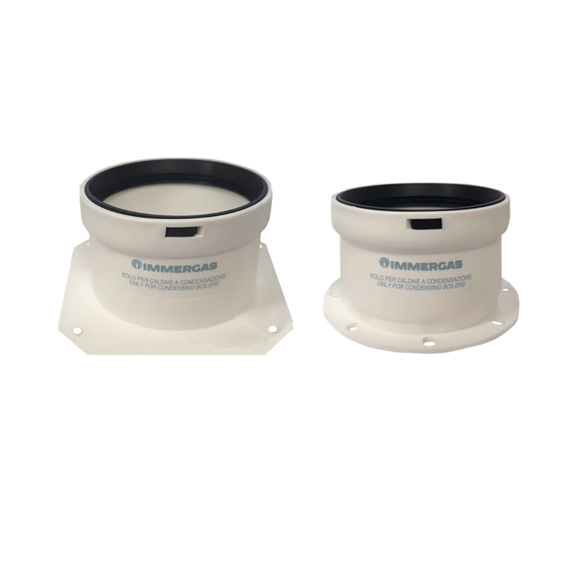 KIT SCARICO FUMI SERIE VERDE- Diam. 80/80- IMMER- pezzi 1