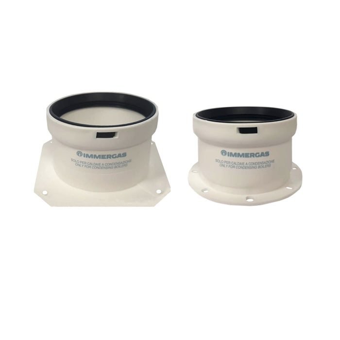 KIT SCARICO FUMI SERIE VERDE- Diam. 80/80- IMMER- pezzi 1