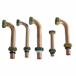 KIT RACCORDI TELESCOPICI CON RUBINETTO PER ECO3- BAXI- pezzi 1