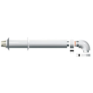 KIT SCARICO COASSIALE L. 1000 PER CALDAIE CHAFFOTEAUX- mm 1000- CHAFF- pezzi 1