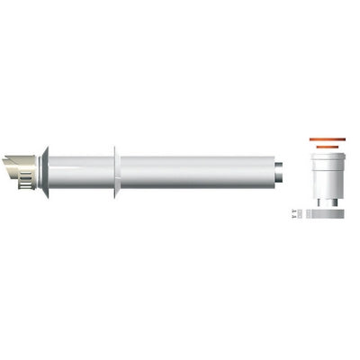 KIT SCARICO COASSIALE PARTENZA VT L.1000 PER CONDENSAZIONE- mm 1000- CHAFF- pezzi 1