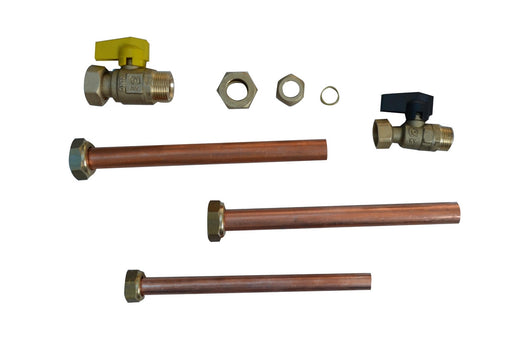 KIT IDRAULICO 2 RUBINETTI PER CALDAIA INCASSO- CHAFF- pezzi 1