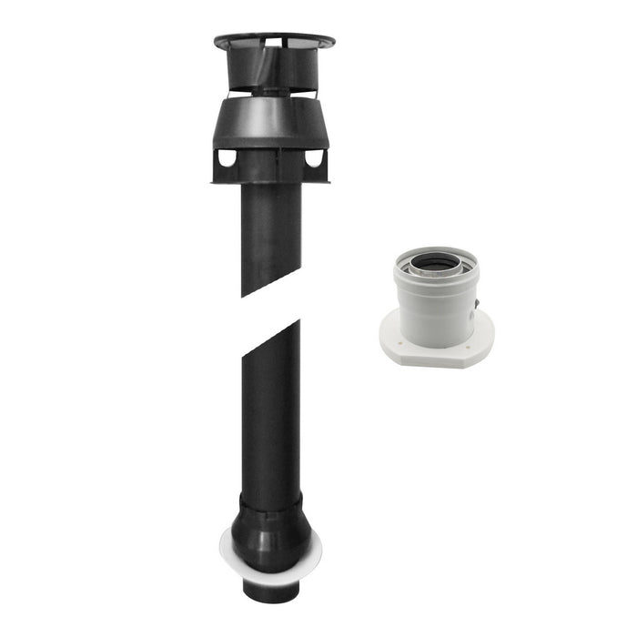 KIT CAMINO VERTICALE PER SCALDABAGNO- 60/100- BOSC- pezzi 1