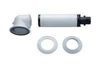KIT BASE SCARICO FUMI PER CALDAIE A CONDENSAZIONE BOSCH- Diam. 60/100- BOSC- pezzi 1