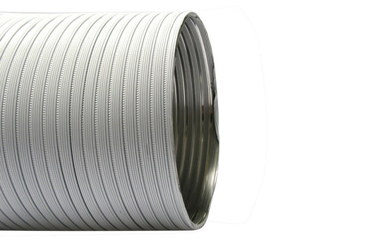 TUBO FLESSIBILE IN ALLUMINIO PREVERNICIATO LUNGHEZZA 3 MT- Diam. 130- DK- pezzi 1