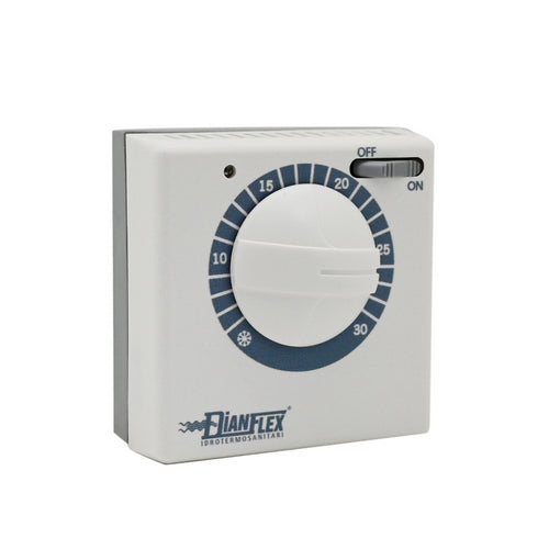 TERMOSTATO AMBIENTE QUADRO / LAMPADA SPIA- DH- pezzi 1