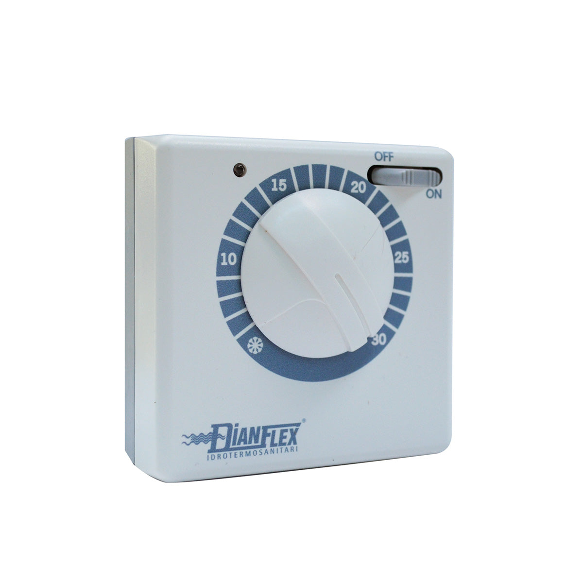 TERMOSTATO AMBIENTE QUADRO / LAMPADA SPIA- DH- pezzi 1