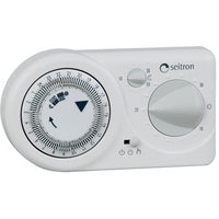 CRONOTERMOSTATO ELETTRONICO GIORNALIERO TEMPORA- Bianco- SEITR- pezzi 1