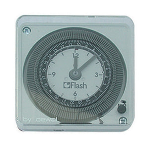 INTERRUTTORE ORARIO PROGRAMMAZIONE GIORNALIERA DA PARETE- CEWAL- pezzi 1