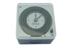 INTERRUTTORE ORARIO PROGRAMMAZIONE GIORNALIERA DA PARETE- CEWAL- pezzi 1