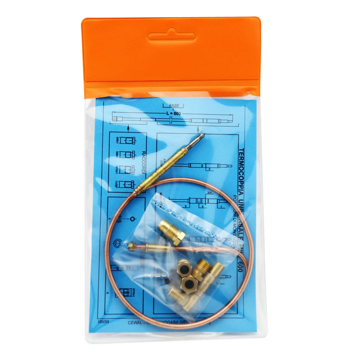 TERMOCOPPIA UNIVERSALE MODELLO MINI- L. 600 mm- CEWAL- pezzi 1