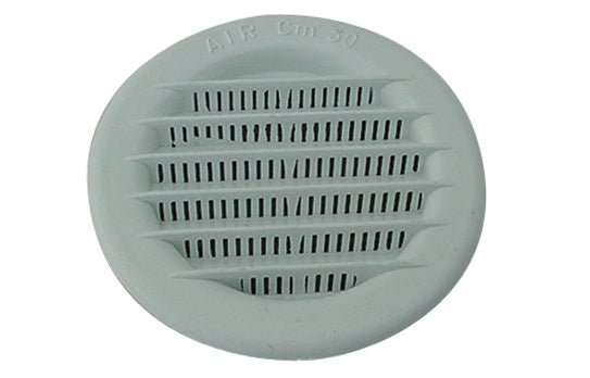 GRIGLIA DI AERAZIONE TONDA AD INCASSO- Diam. 140- DK- pezzi 1
