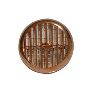GRIGLIA DI AERAZIONE TONDA CON MOLLE IN RAME- Diam. 175- FIRST- pezzi 1