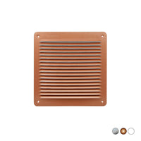 GRIGLIA DA SOVRAPPORRE IN METALLO CON RETE L. 228 X H. 228 MM- Inox- FIRST- pezzi 1