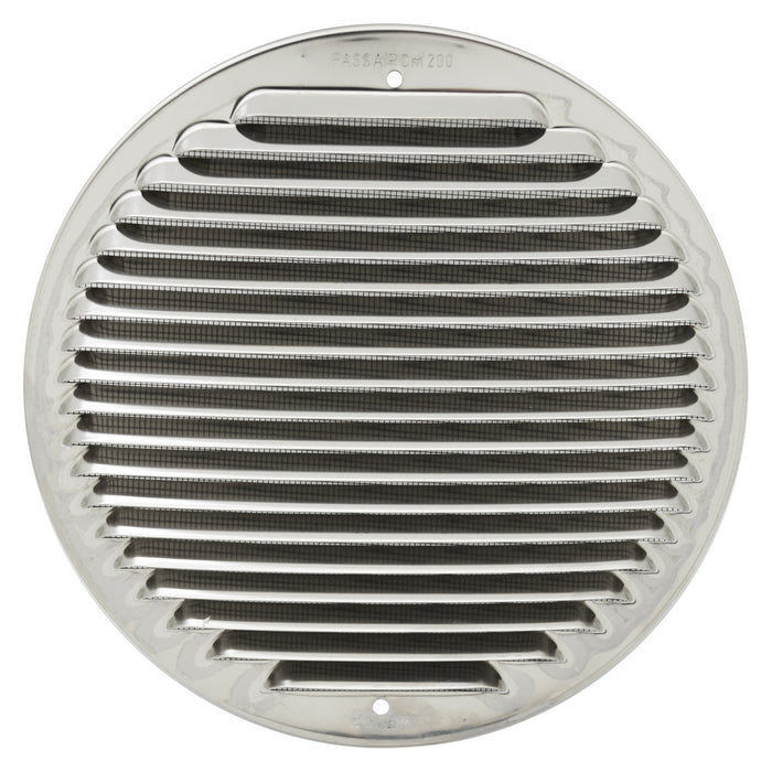 GRIGLIA TONDA DA SOVRAPPORRE IN METALLO CON RETE D.230 MM- Inox- FIRST- pezzi 1