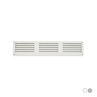 GRIGLIA DA SOVRAPPORRE IN METALLO CON RETE L. 300 X H. 60 MM- Bianco- FIRST- pezzi 1