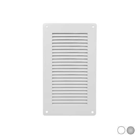 GRIGLIA DA SOVRAPPORRE IN METALLO CON RETE L. 140 X H. 240 MM- Bianco- FIRST- pezzi 1