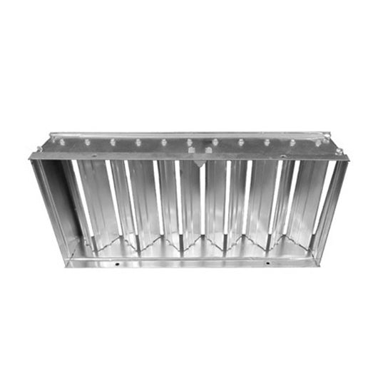 SERRANDA DI TARATURA IN ACCIAIO ZINCATO- mm 590 x 190- BROF- pezzi 1