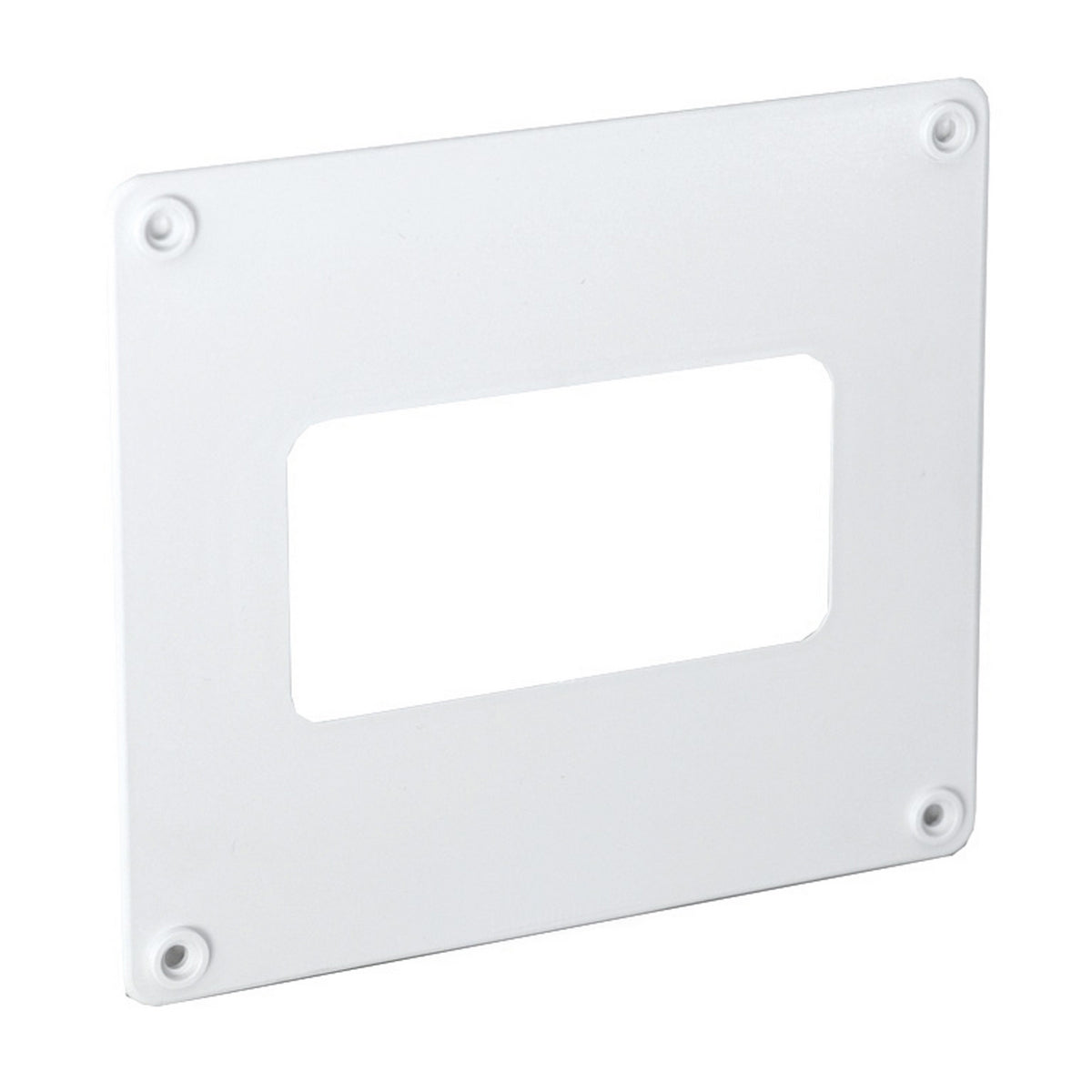 COPRIFORO IN ABS PER TUBI RETTANGOLARI- mm 120x60- FIRST- pezzi 1