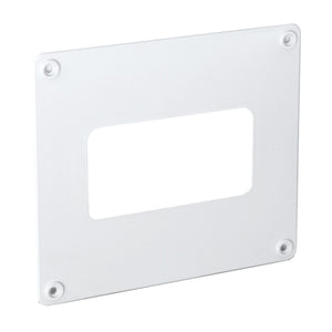 COPRIFORO IN ABS PER TUBI RETTANGOLARI- mm 120x60- FIRST- pezzi 1