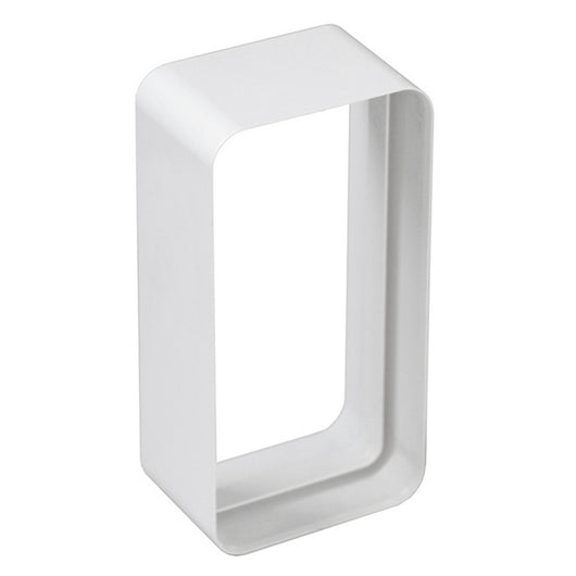 GIUNTO IN ABS PER TUBO DI AERAZIONE RETTANGOLARE- mm 120x60- FIRST- pezzi 1