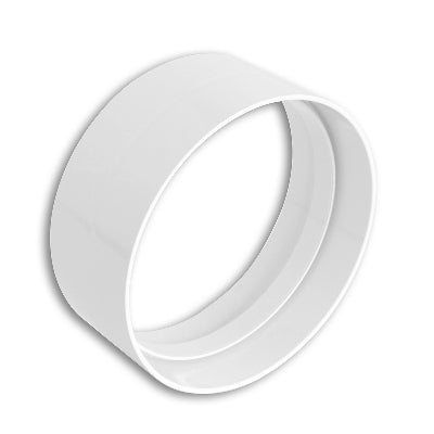 GIUNTO IN ABS PER TUBI DI AERAZIONE TONDI- Diam. 125 mm- FIRST- pezzi 1