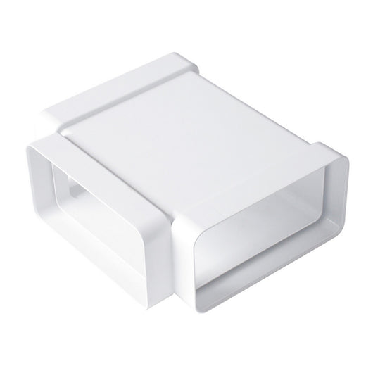 RACCORDO A T IN ABS PER TUBO RETTANGOLARE- mm 120x60- FIRST- pezzi 1