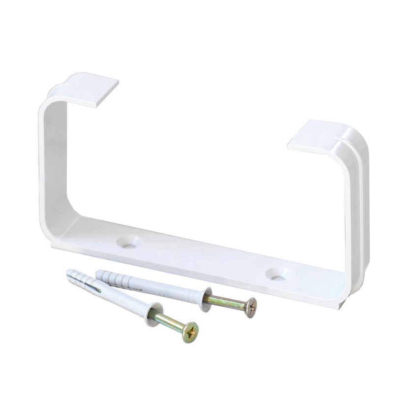 STAFFE FERMATUBO RETTANGOLARE CON VITI E TASSELLI- mm 120x60- FIRST- pezzi 1