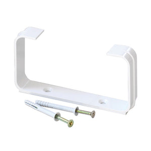 STAFFE FERMATUBO RETTANGOLARE CON VITI E TASSELLI- mm 120x60- FIRST- pezzi 1