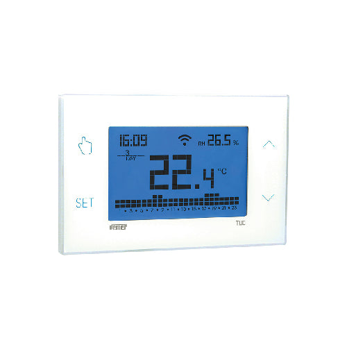 CRONOTERMOSTATO TUO WIFI LITE SETTIMANALE TOUCH SCREEN- Bianco- VEMER- pezzi 1