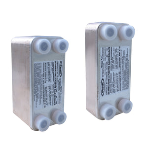 SCAMBIATORE DI CALORE A PIASTRE SALDOBRASATO (-10  °/+90  °)- 20 piastre - 3/4- DK- pezzi 1