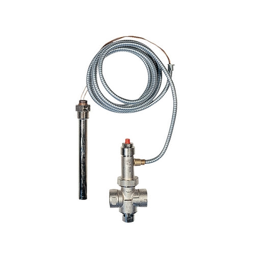 SCARICO DI SICUREZZA TERMICO PER CALDAIE A COMBUSTIBILE SOLIDO- Diam. 3/4 F dop sicur 1300- WATTS- pezzi 1