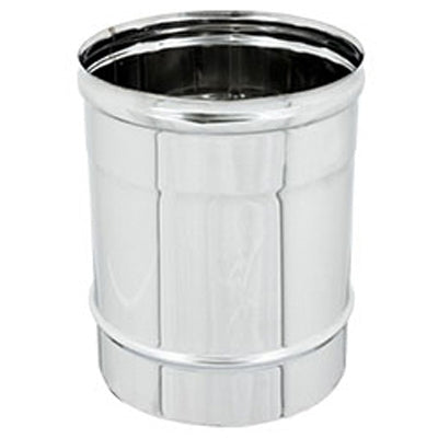 CANNA FUMARIA IN ACCIAIO - ELEMENTO LINEARE DA MT 0.25- Diam. 300- DK- pezzi 1