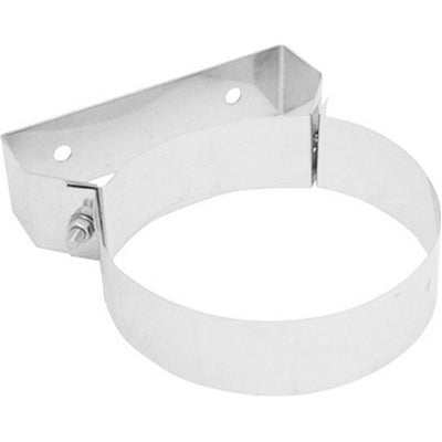 FASCETTA MURALE IN ACCIAIO PER CANNE FUMARIE- Diam. 80- DK- pezzi 1