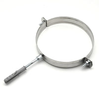 COLLARE DI FISSAGGIO IN ACCIAIO INOX- Diam. 200- DK- pezzi 1