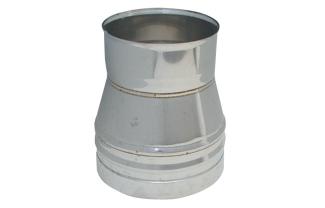 RIDUZIONE INOX PER CANNE FUMARIE- Diam. M 160-F 120- DK- pezzi 1