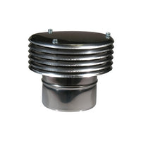 TERMINALE LAMELLARE ACCIAIO- Diam. 130- DK- pezzi 1