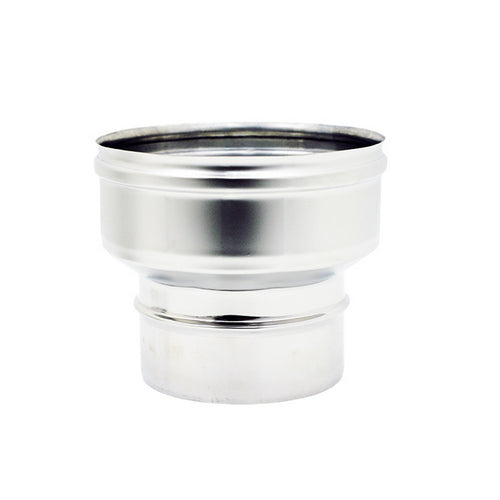 AUMENTO INOX PER CANNE FUMARIE- Diam. M 60 - F 80- DK- pezzi 1